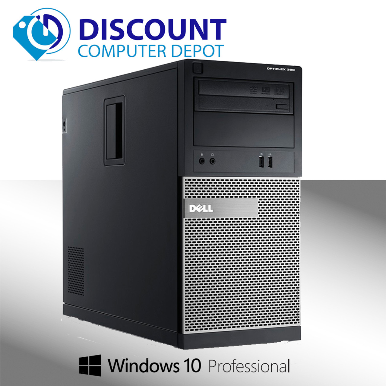 Dell 390 Desktop Computer Quad Core I5 PC Windows 10 Pro HDMI 3.1